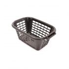 Addis 40L Rectangular Laundry Basket (Soft Black) 
