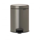 Brabantia NewIcon Pedal Bin - 5L - Platinum