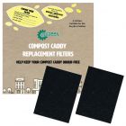 pack of two carbon filters for your EasyEco food waste caddy