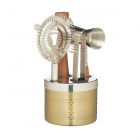 BarCraft Hammered Brass Cocktail Tool Set - 5 Piece
