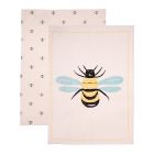 Dexam Bees Knees Tea Towels - Set of 2