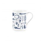 Purely Home Bone China Vintage Hobbies Mug - Mechanic