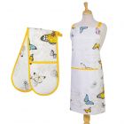 Eddingtons Butterfly - Apron & Double Oven Glove Set