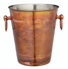 Stainless Steel Iridescent Copper Wine Bucket