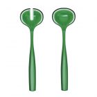 Guzzini Dolce Vita Salad Servers - Emerald Green