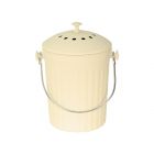 Cream Bamboo Fibre Compost Pail