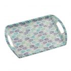 Marine Blue Medium Melamine Tray (HANDLES)