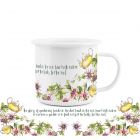 Purely Home Glory of Gardening Enamel Mug