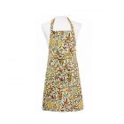 William Morris Fruit designed cotton apron with an adjustable halter neck strap
