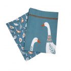 Giggling Geese Tea Towels - Set of 2
