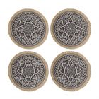 Creative Tops Hessian Mandala Placemats - Set of 4