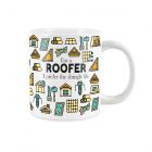 Purely Home Jumbo Trades Mug - Roofer