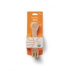 Eco friendly natural wooden kids utensil set