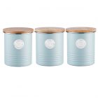 typhoon living tea, coffee and sugar storage tin set