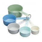 Kitchencraft Nostalgia Stainless Steel Pastel Measuring Cups