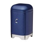 Lovello Textured Blue Coffee Canister