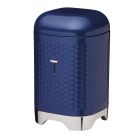 Lovello Textured Blue Tea Canister