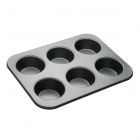 MasterClass Non-Stick American Muffin Pan - 6 Hole