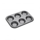 MasterClass Non-Stick Shallow Baking Pan - 6 Hole