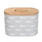 Scion Mr Fox Bread Bin - Grey