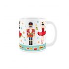 Purely Home 325ml Nutcracker Mug - White