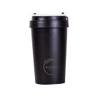 Huski rice husk black obsidian eco friendly travel mug 
