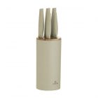 organic wheat fibre set of 6 knife block