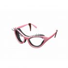 Pink onion glasses/goggles with eyelashes - perfect for chopping onions without causing tears!