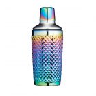 Barcraft Tropical Chic Rainbow Studded Boston Cocktail Shaker - 300ml