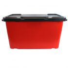 Coral Recycling Box - 44L - Red AND Black Lid