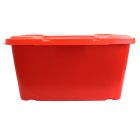 Coral Recycling Box - 44L - Red AND Red Lid