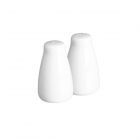set of white porcelain salt and pepper shakers
