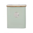 Living Squircle Cookie Tin - Mint Green