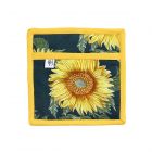 sunflower patterned oven pot grab for heat protection