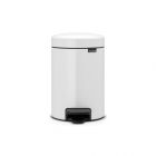 Eco friendly white small waste bin