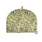 High quality tea cosy in William morris Willow Bough design and small loop handle