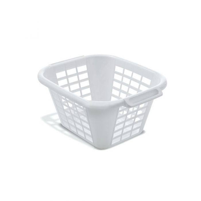 Order Addis 24L Square Laundry Basket White Available with