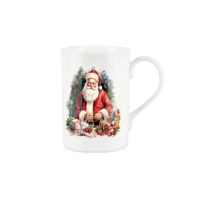 Purely Home Bone China Father Christmas Mug