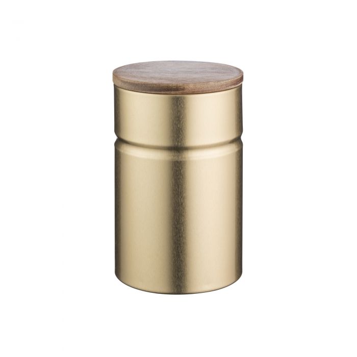 Typhoon Modern Gold Kitchen Storage Canister In Small The Caddy Company