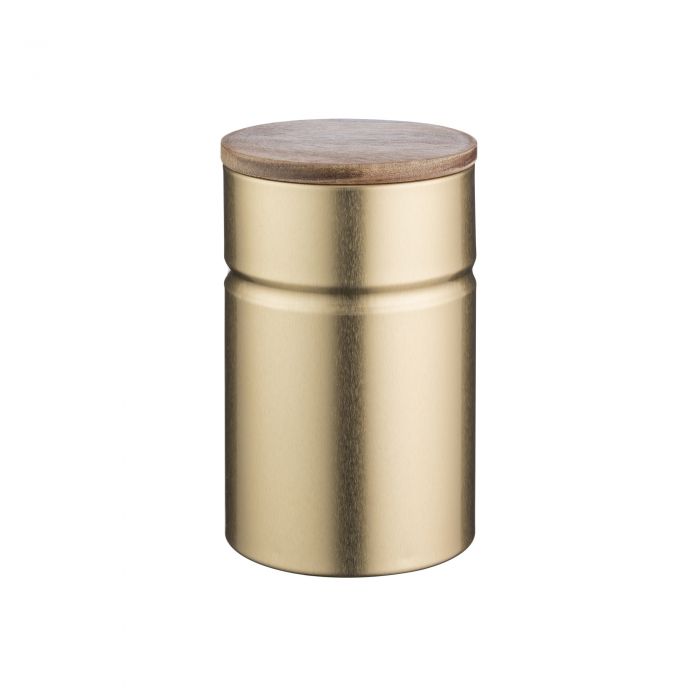 Typhoon Modern Gold Kitchen Storage Canister In Small The Caddy Company