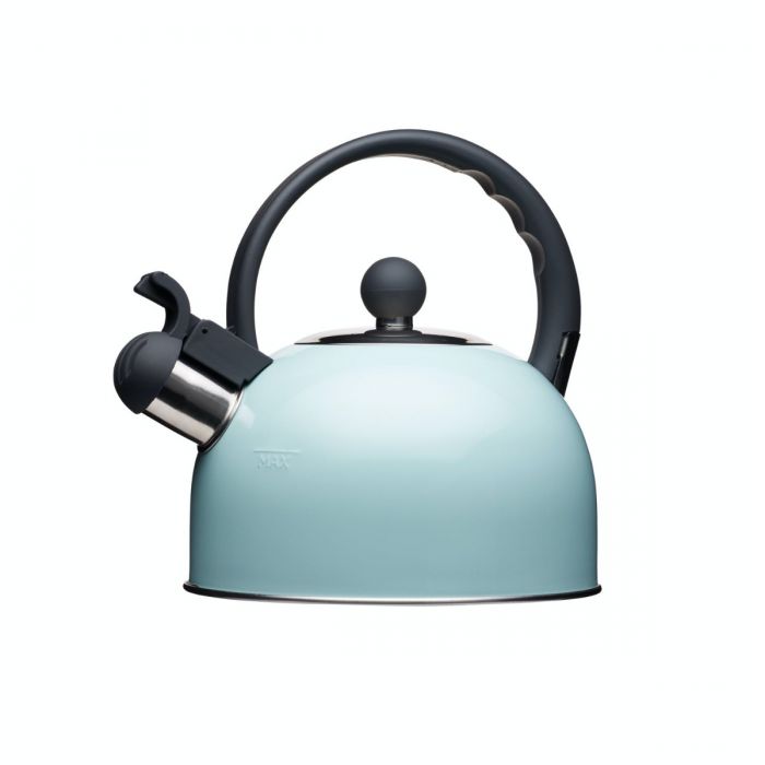 Kitchencraft Nostalgia Traditional Whistling Kettle 1.3L - Blue