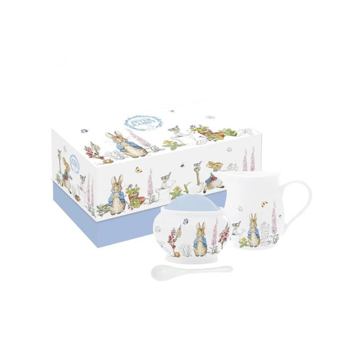 Peter rabbit tea sales coffee sugar set
