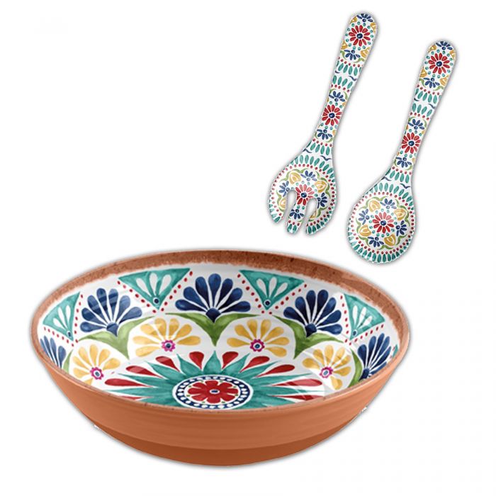 Melamine outlet serving pieces
