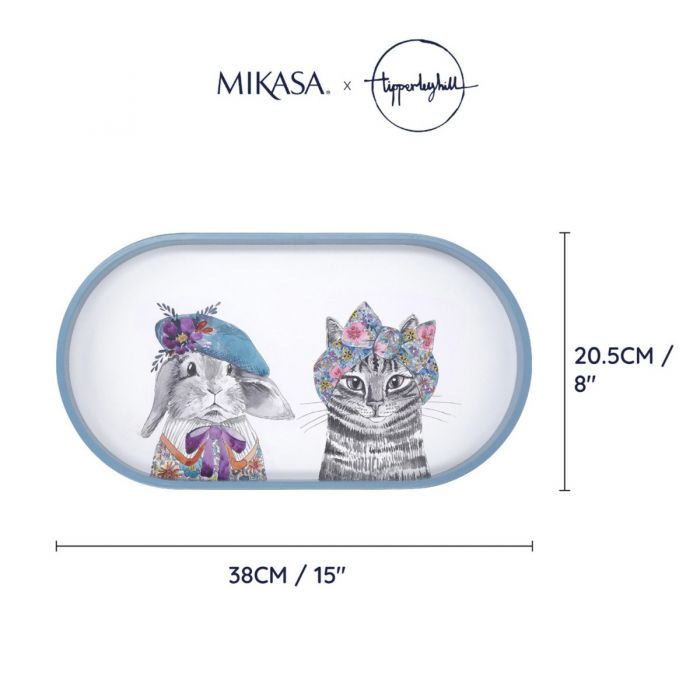 Mikasa x Tipperleyhill Oval Serving Tray The Caddy Company