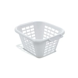 Addis 24L Square Laundry Basket (White) 