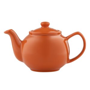 Price & Kensington Glossy Burnt Orange Teapot - 6 Cup