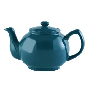 Price & Kensington Glossy Teal Blue Teapot - 6 Cup