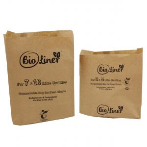 Bag To Earth 5 Pack 45L Large Unlined Paper Compost Bags | Home Hardware