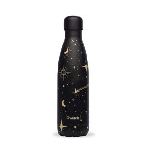 Qwetch Insulated Stainless Steel Bottle 500ml - Black Celeste