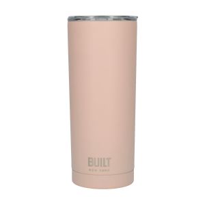 Travel flask for hot and cold drinks, in pale pink